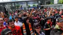 Ferdians memberi sugesti bahwa setiap anjing yang dilihat Caisar nantinya adalah Benyamin.  Dengan polos, pemilik joget Caisar itu menyebut anjing tersebut sebagai Benyamin, Jakarta, Selasa (24/06/2014) (Liputan6.com/Faisal R Syam)