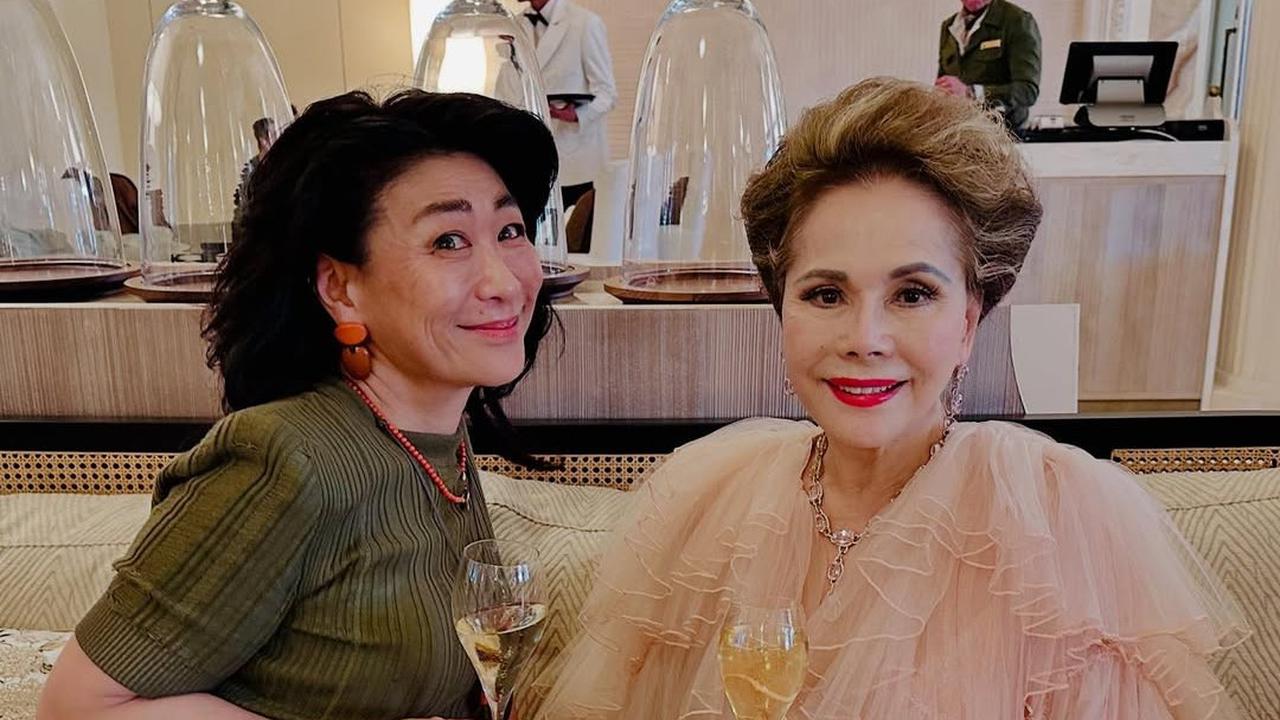 Potret Cantik Istri Presiden Soekarno di Karpet Merah Festival Film Cannes 2025, Tampil Anggun Pakai Gaun Merah Muda