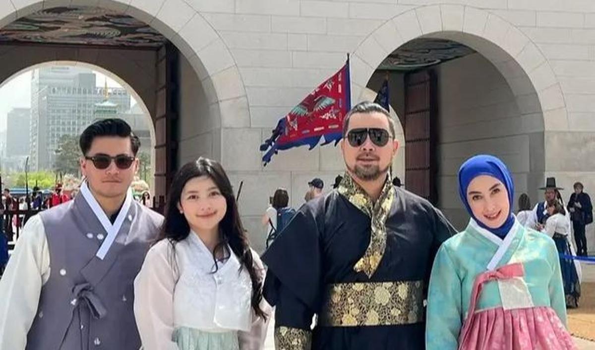 Untuk merayakan ulang tahunnya yang istimewa, Aquene dan keluarga memutuskan untuk menghabiskan waktu liburan di Korea Selatan.