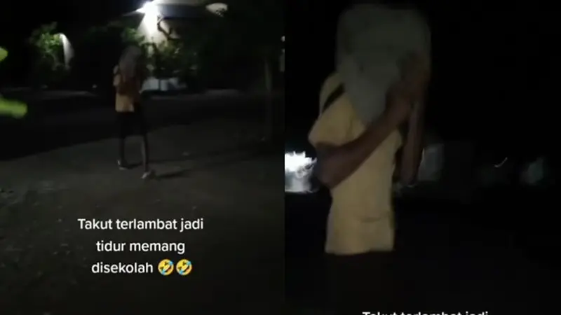 Takut Telat Masuk Kelas Jam 5 Pagi, Siswa Ini Pilih Menginap di Sekolah