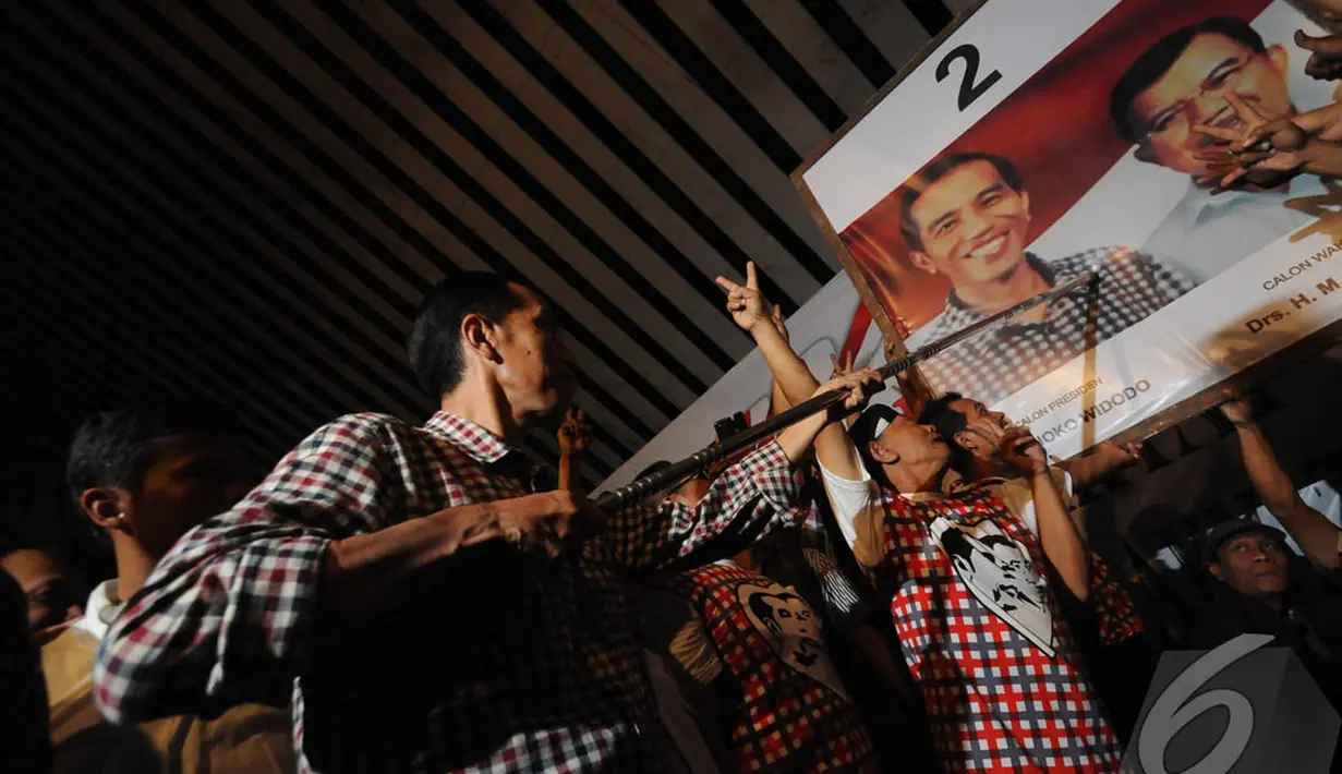 Jokowi menegaskan, kemenangan di Solo dapat diraih jika semua pendukung mengajak warga lain untuk memberikan dukungan kepadanya (Liputan6.com/Herman Zakharia).