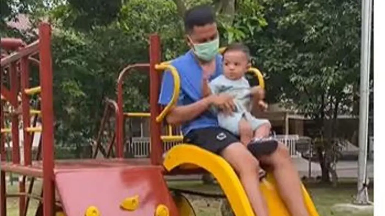 Youtuber Arief Muhammad Bikin Playground untuk Anak dan Tetangganya