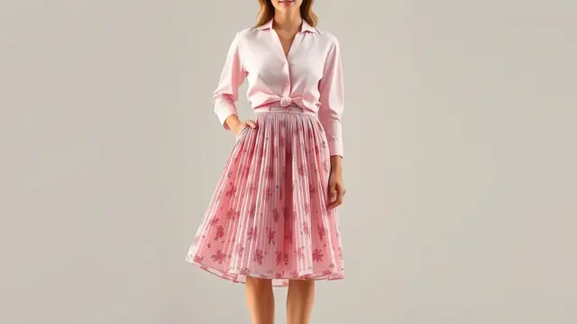 Outfit Rok Plisket