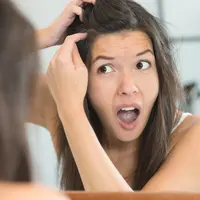 Ilustrasi rambut beruban/copyright shutterstock