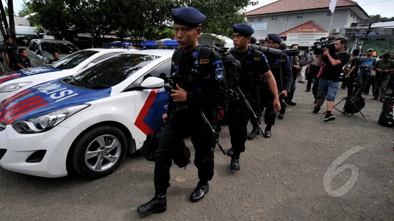 Jelang Eksekusi Mati 'Bali Nine', Nusakambangan Dijaga Ketat