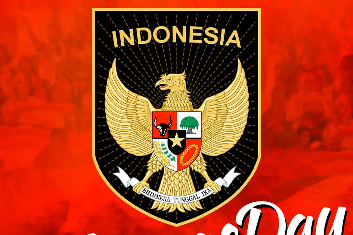 Timnas Indonesia - Ilustrasi Logo TimnasDay