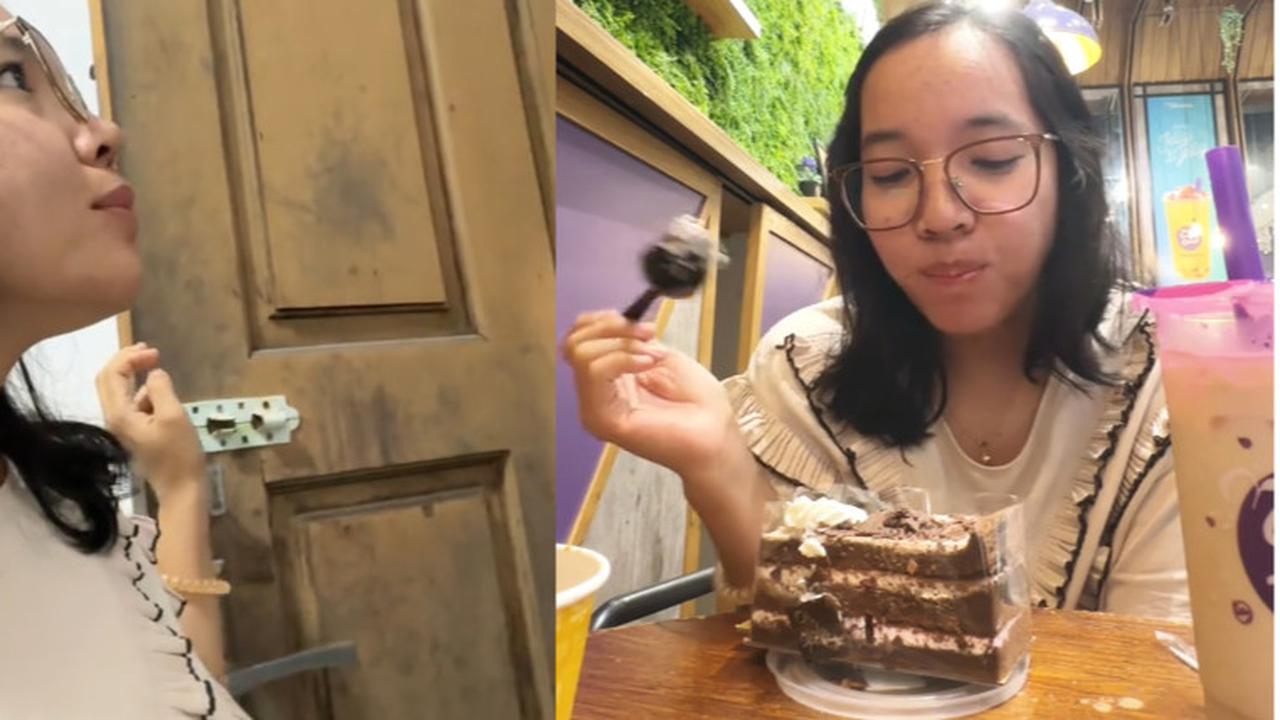 Suami Bekerja sampai Malam, Momen Istri Rayakan Ultahnya Sendiri Ini Curi Perhatian