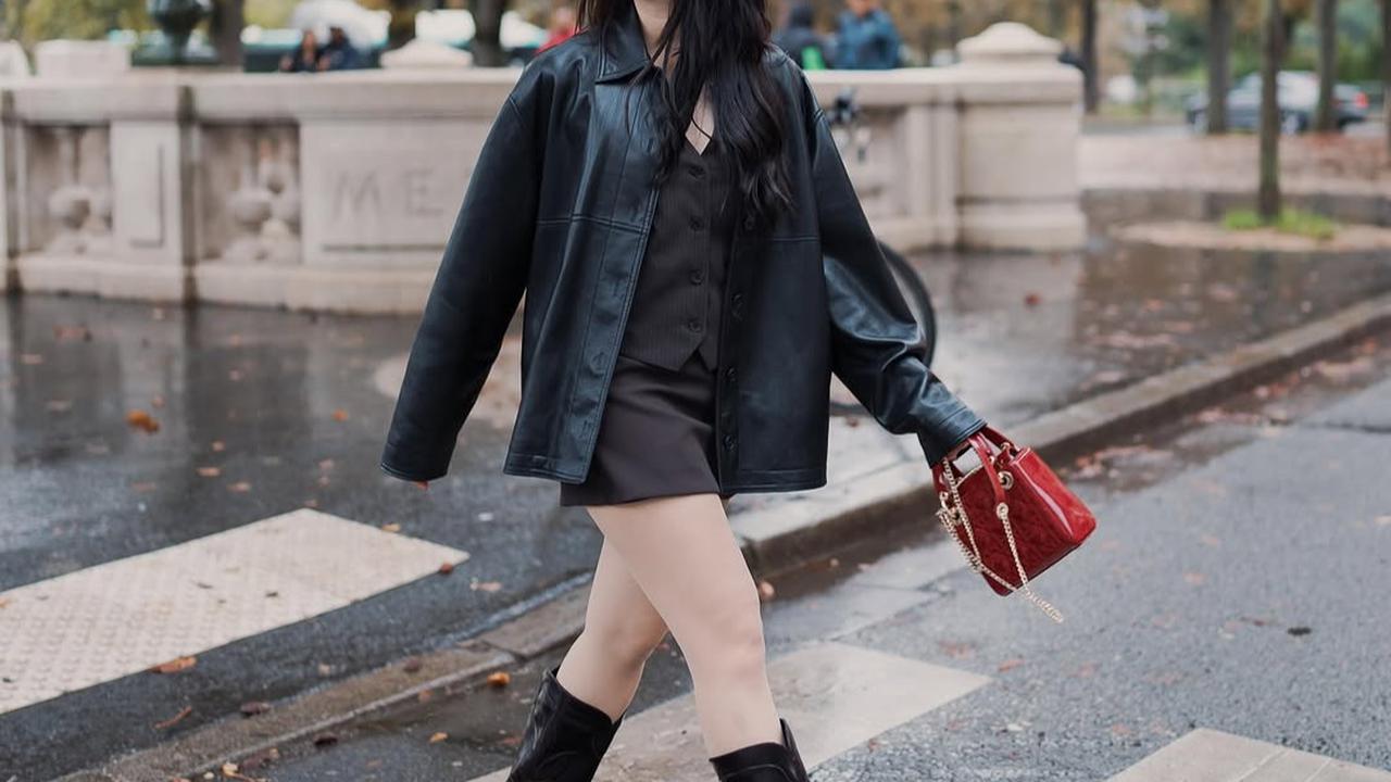 Bisa Jadi Inspirasi! Ini Outfit Febby Rastanty Pakai Leather Jaket yang Bisa Dikenakan Untuk Ngoser hingga Liburan