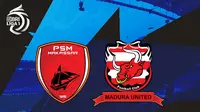 BRI Liga 1 - PSM Makassar Vs Madura United (Bola.com/Adreanus Titus)