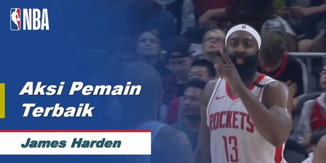 VIDEO: James Harden Bawa Houston Rockets Menang atas Atlanta Hawk 122-115