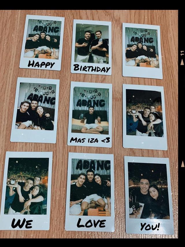 6 Potret Perayaan Ultah Riza Syah, Verrell Bramasta dan Febby Rastanty Beri Kejutan