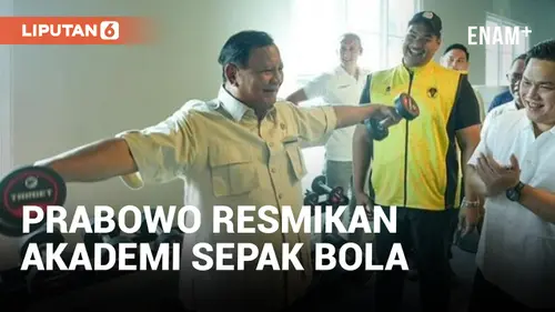 VIDEO: Impian Prabowo, Timnas Indonesia Main di Piala Dunia