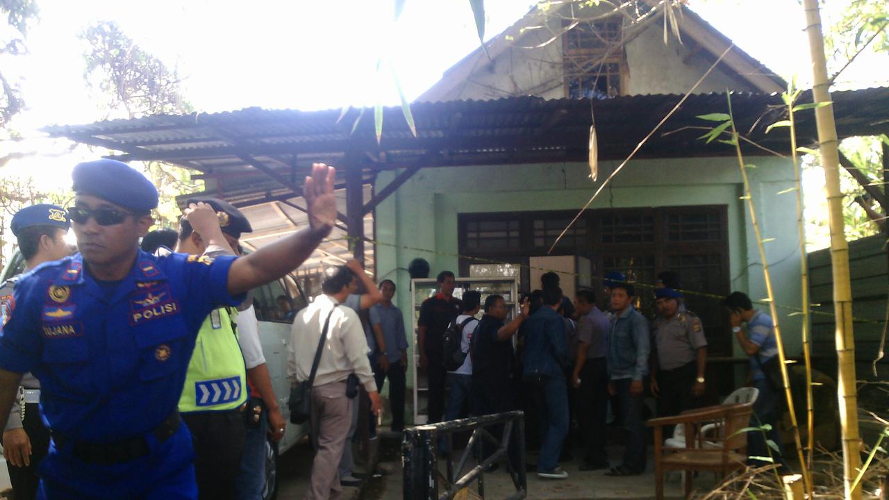 Rekonstruksi pembunuhan bocah Angeline