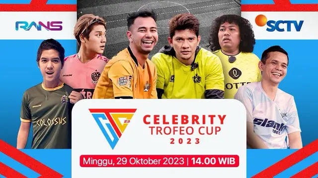 Saksikan Celebrity Trofeo Cup 2023 Weekend Ini di Vidio, 29 Oktober 2023