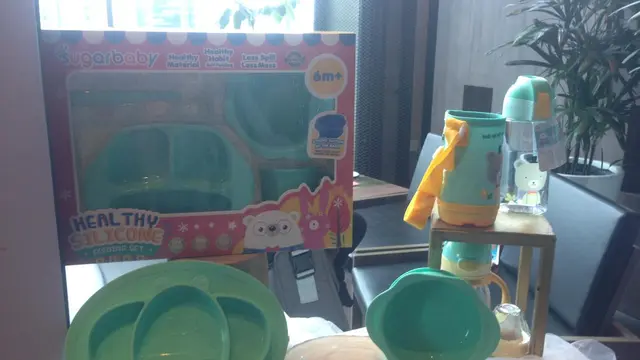 Sugarbaby Healthy Silicone Feeding Set