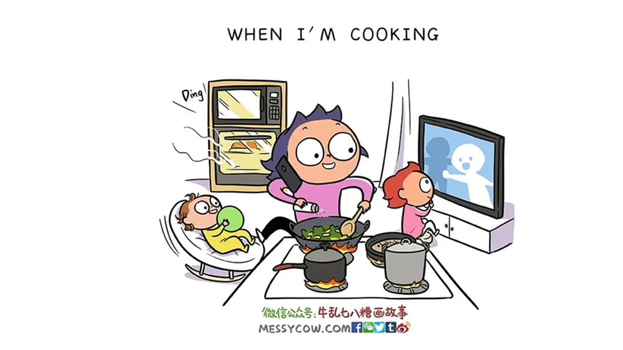 ilustrasi ibu