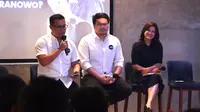 Langkah Anak Muda Republik Indonesia (LARI) menggelar acara diskusi bertemakan "Ganjar Paling Relevan untuk Masa Depan". (Liputan6.com/Putu Merta Surya Putra)