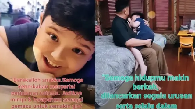 Aljabbar, cucu Elvy Sukaesih ulang tahun berbarengan dengan perayaan HUT RI ke-77 (Instagram Stories)
