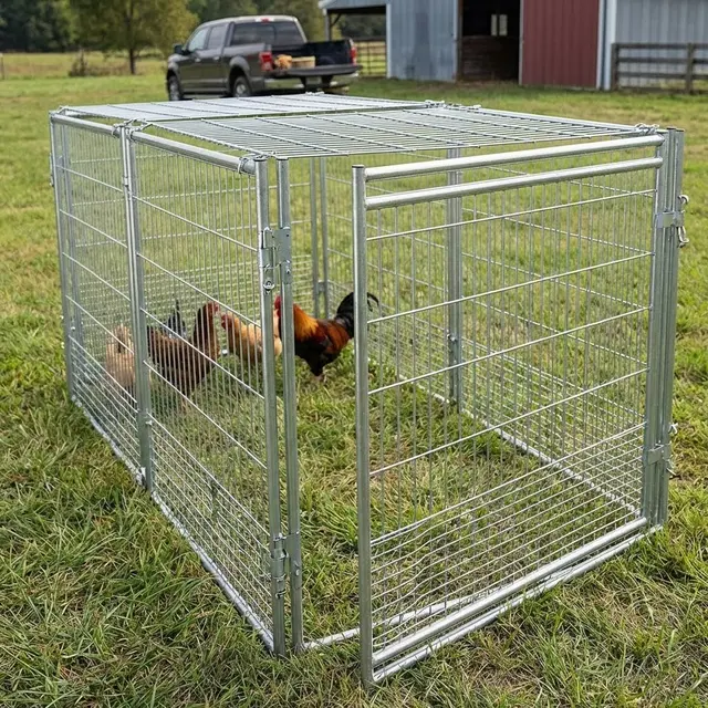 Kandang Portable/Bongkar Pasang untuk Ayam