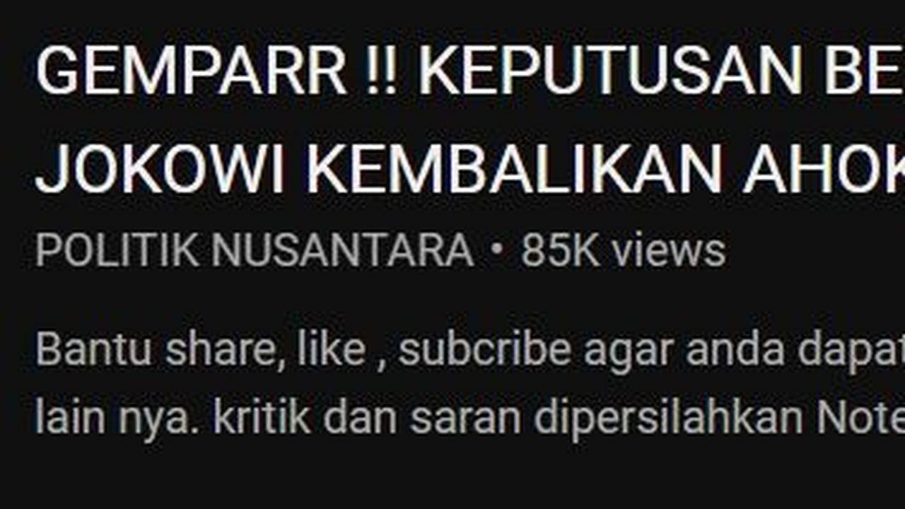 Menggunakan Google Images, ditemukan foto serupa di artikel Kuyou.id yang dipublikasikan pada 22 Januari 2020.