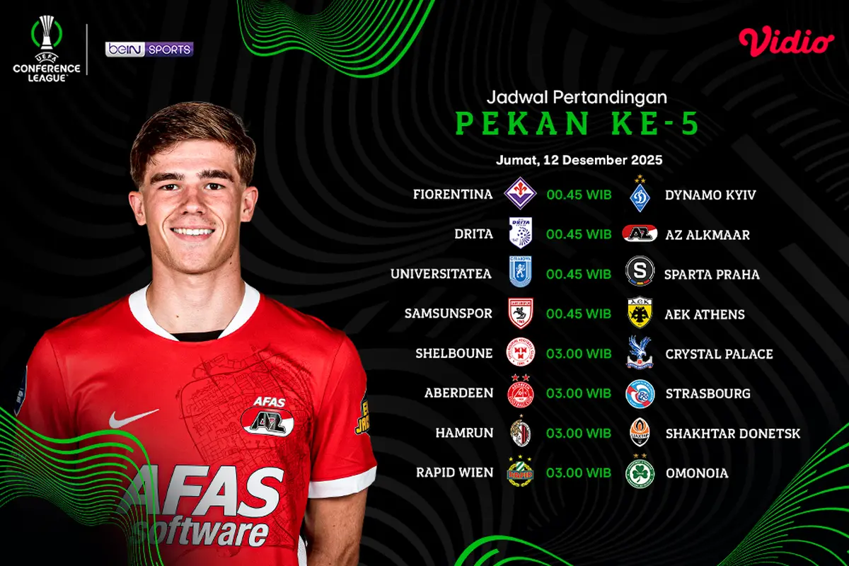 Saksikan UECL pekan ke-5 eksklusif di Vidio. (dok. vidio.com)