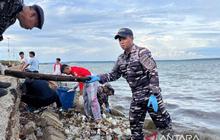 Kodaeral VI Bersihkan Pantai Selayar, Wujudkan Program Indonesia ASRI Jaga Lingkungan Maritim