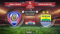 TSC_Arema Cronus Vs Persib Bandung (Bola.com/Adreanus Titus)