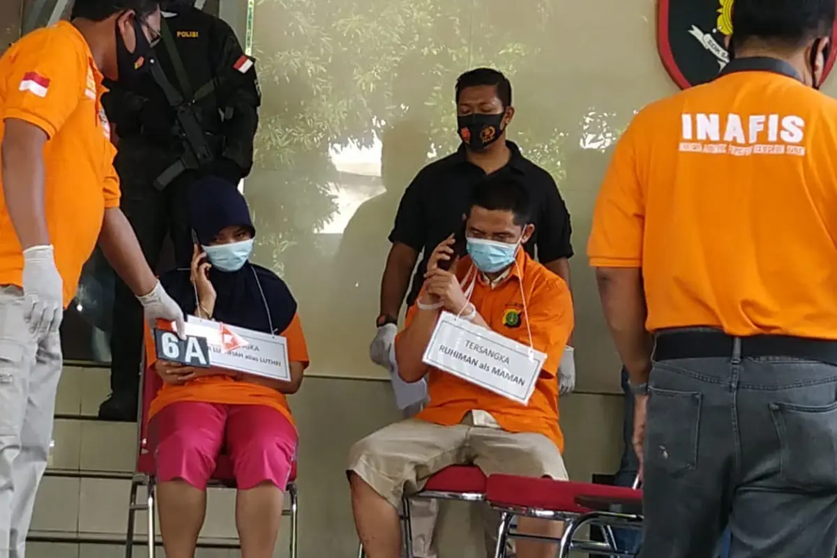 Reka ulang pembunuhan bos pelayaran di Kelapa Gading (M Radityo/Liputan6.com)