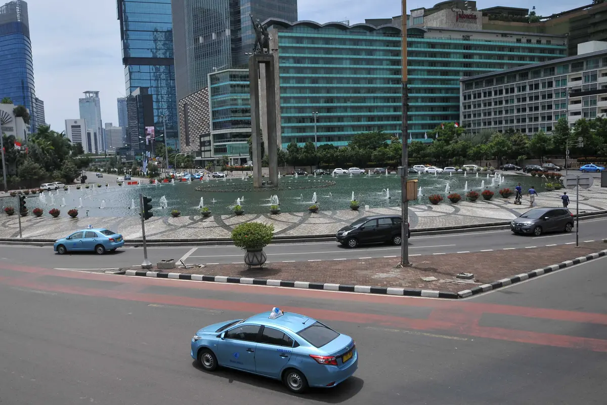 20151224-Libur Panjang, Lalin Sudirman-Thamrin Lengang-Jakarta
