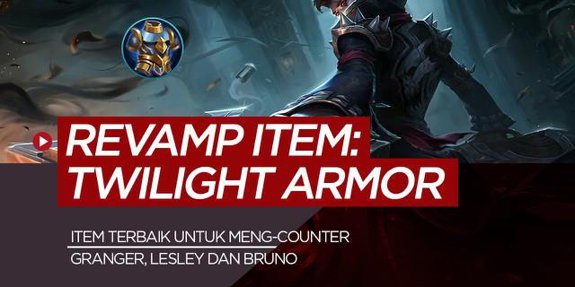 MOTION GRAFIS: Twilight Armor, Item Mobile Legends untuk Counter Critical Granger, Lesley dan Bruno