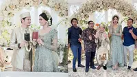 6 Momen Pernikahan Syamsir Alam dan Bunga Jelitha, Beri Maskawin 25 Gram Emas (sumber:Instagram.com/juna.perwira)