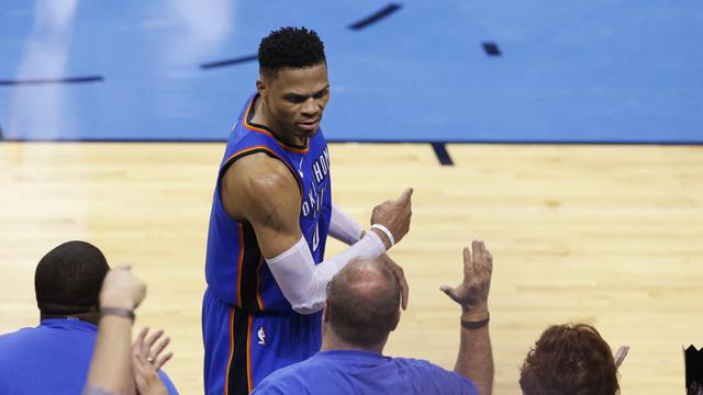 Selebrasi Russell Westbrook