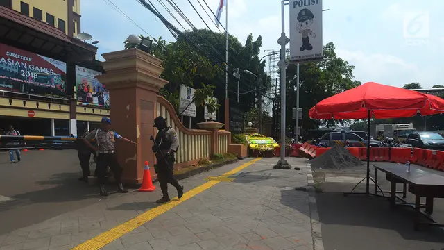 Pasca Serangan Mapolda Riau, Polres Jaktim Perketat Penjagaan