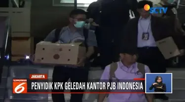 Terkait kasus suap PLTU Riau-1, Penyidik KPK menggeledah ruangan di Kantor Pusat Indonesia Power, Jakarta, Selasa (17/7) dini hari.