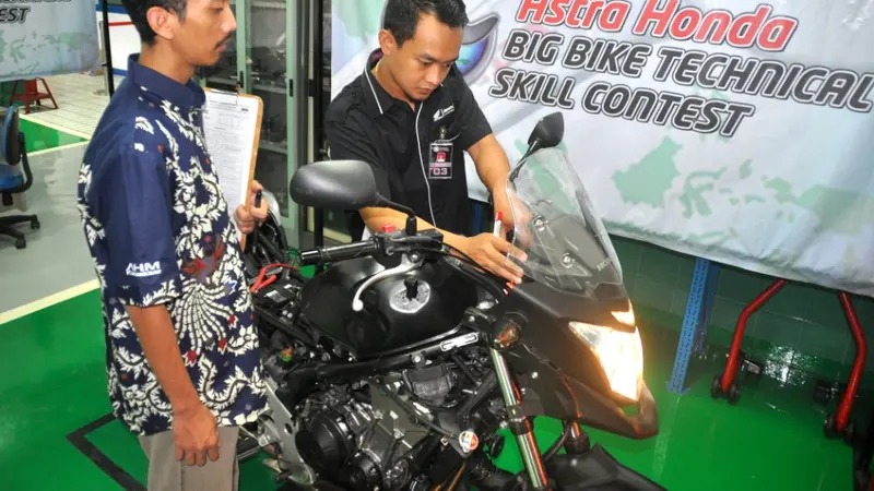 Astra Honda Big Bike Technical Skill Contest