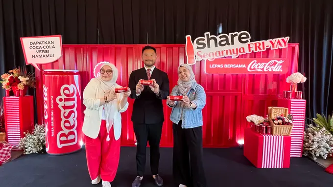 Ilustrasi kampanye 'Share a Coke'/Coca-Cola Indonesia