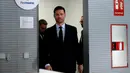 Secara resmi, Real Madrid mengumumkan dalam sebuah pernyataan pada 25 Mei 2025, bahwa Xabi Alonso telah ditunjuk sebagai pelatih baru menggantikan Carlo Ancelotti. (Thomas COEX/AFP)