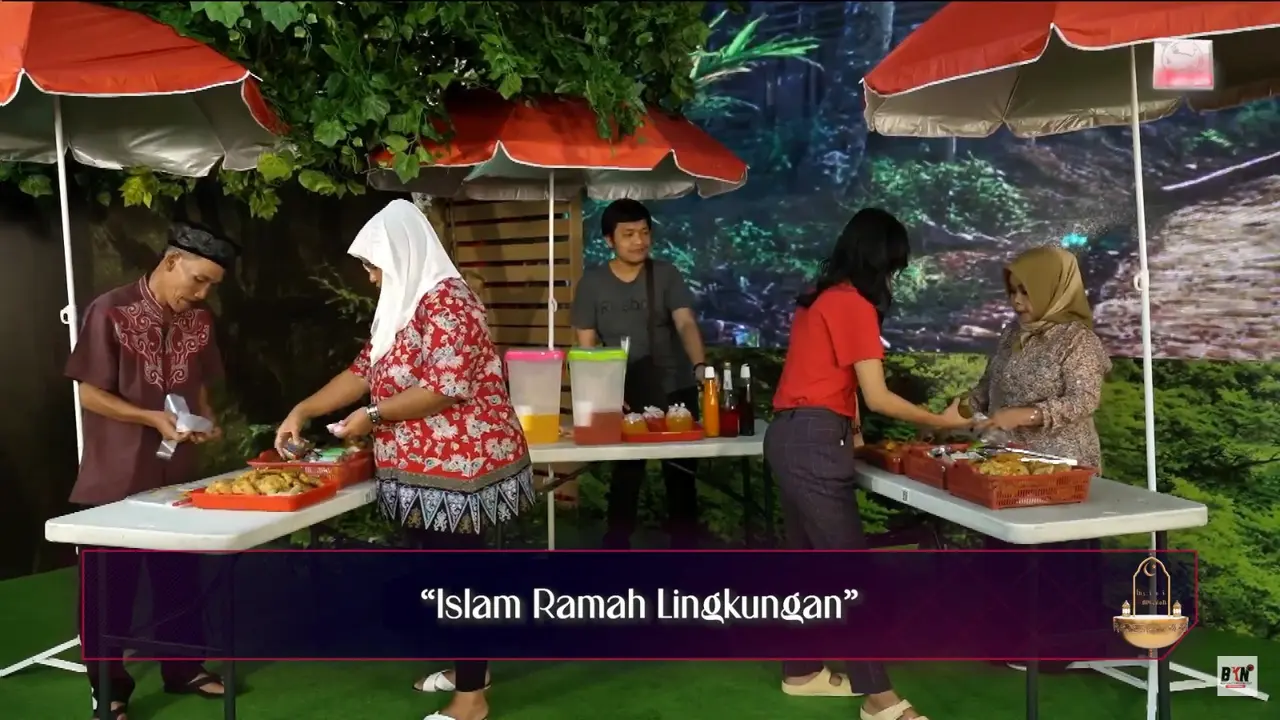 Diskusi Islam Ramah Lingkungan bersama intelektual muslim Sukidi.