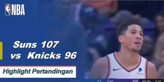 Cuplikan Pertandingan : Suns 107 vs Knicks 96