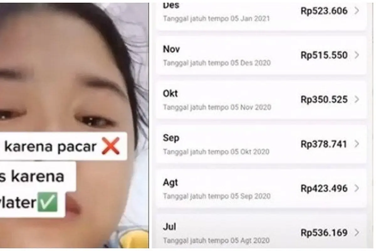 Video Wanita Dapat Tagihan Pay Later Capai Rp 17 Juta Ini Jadi Sorotan Netizen