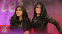 Duo Serigala saat menghadiri acara Dear Haters di SCTV Tower, Jakarta, Kamis (14/4/2016). (Liputan6.com/Angga Yuniar)