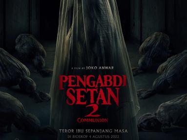 Kabar heboh datang dari Joko Anwar. Ia mengumumkan karya terbarunya, Pengabdi Setan 2: Communion sebagai film pertama dari Indonesia sekaligus Asia Tenggara yang dirilis dalam format IMAX. Film yang dibintangi Ayu Laksmi dan Tara Basro ini menjalani proses Digital Remastering (DMR) menggunakan teknologi IMAX dan ditayangkan di wilayah ASEAN. Ini disampaikan Joko Anwar kepada para jurnalis di Jakarta, Senin (25/7/2022). (Foto: Dok. Instagram @jokoanware)