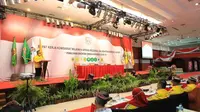 Walikota Tarakan, dr.Khairul, M.Kes dalam pelaksanaan APEKSI Komisariat Wilayah V Regional Kalimantan mendapat kesempatan untuk memaparkan best practice.
