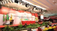 Saat Raker APEKSI , Walikota Tarakan Jelaskan Strategi dalam Penanganan Covid-19