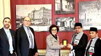 Fraksi PKS DPR RI melakukan pertemuan dengan Wakil Komisaris Tinggi Hak Asasi Manusia PBB (OHCHR) Nada al Nashif di Jenewa Swiss pada Kamis 30 November 2023. (Ist)