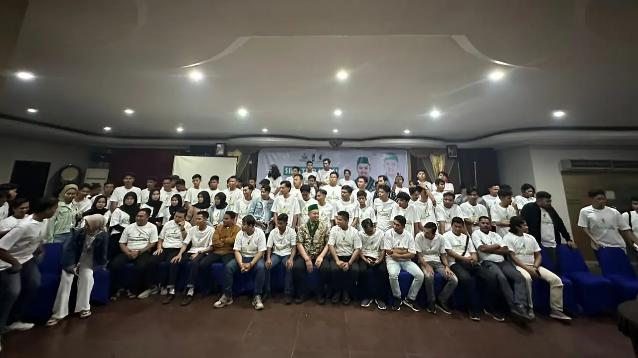 Kandidat Ketua Umum Pengurus Besar Himpunan Mahasiswa Islam (PB HMI), Ali Zakiyuddin menggelar silaturrahmi antar kader di sela sela Kongres HMI ke-XXXII di Pontianak, Jumat (1/12) (Istimewa)