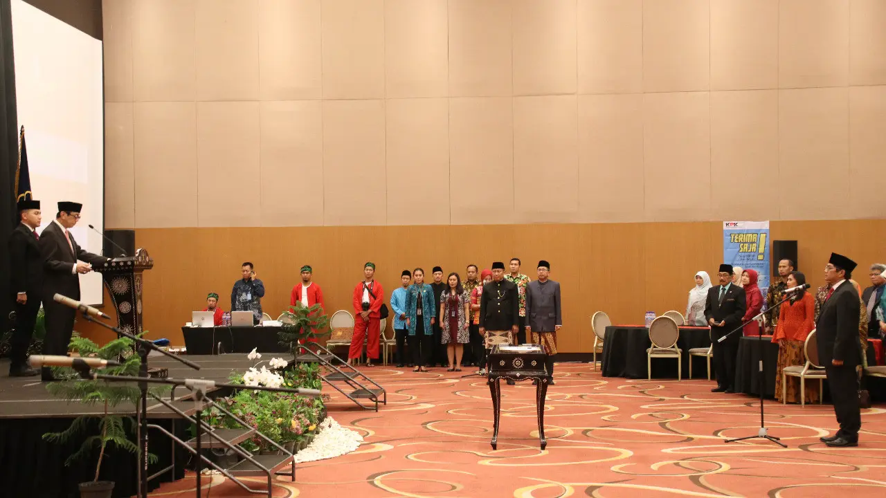 Menkumham Yasonna Hamonangan Laoly melantik Freddy Harris sebagai Direktur Jenderal Kekayaan Intelektual (Dirjen KI).