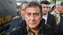 Japto Soerjosoemarno hanya mengatakan bahwa dirinya telah menjawab semua pertanyaan yang diajukan penyidik. (Liputan6.com/Herman Zakharia)