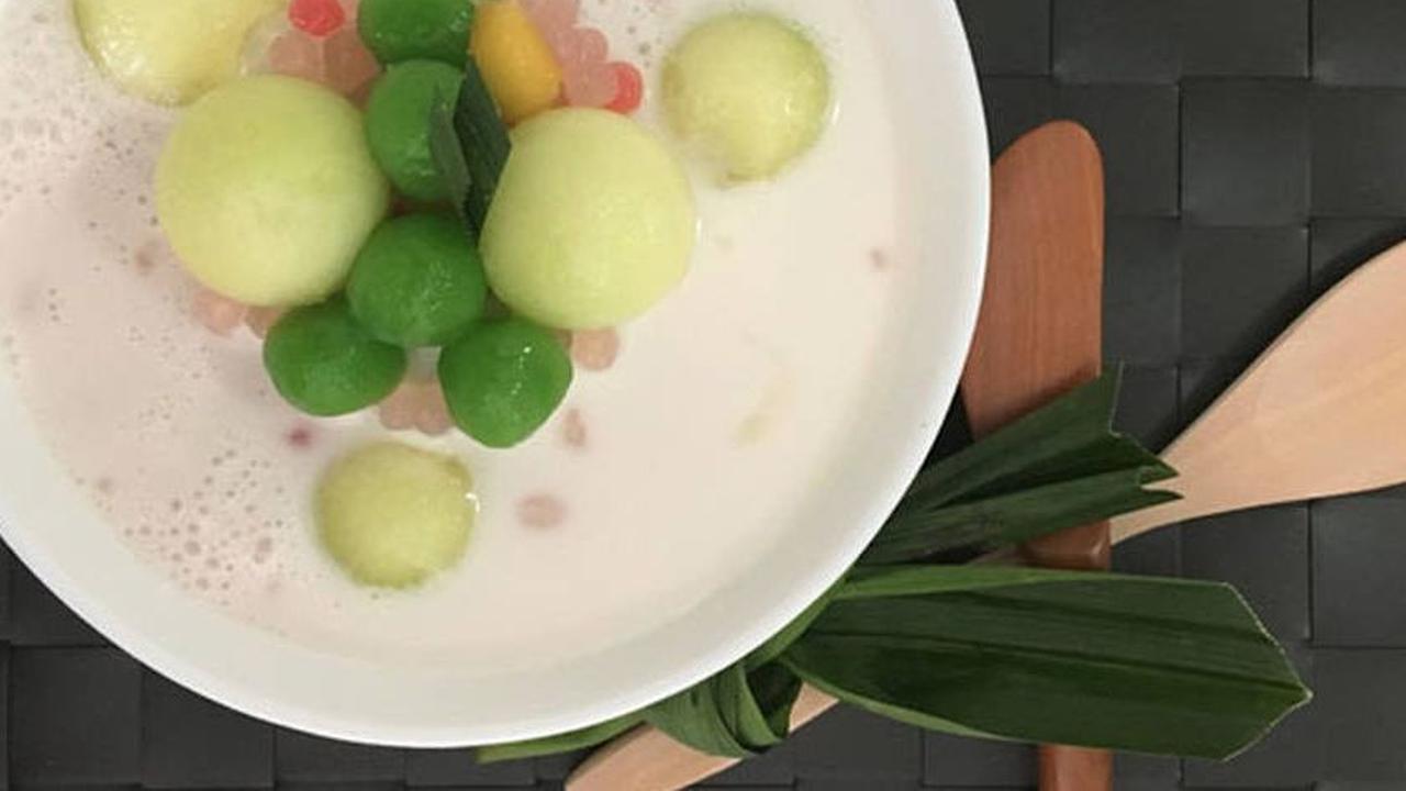 Resep Es Melon Sago Cream Cheese