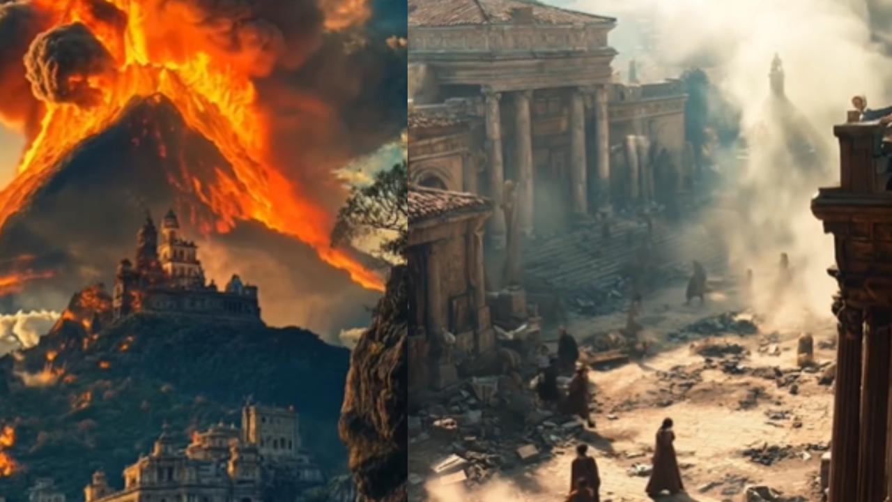 Dihidupkan lagi' oleh AI, Begini Kehidupan di Kota Maksiat Pompeii hingga Hancur Lebur Disapu Letusan Gunung Vesuvius